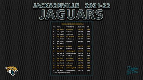 jacksonville jaguars en ligne|Jacksonville Jaguars 2021 Regular Season NFL Schedule .